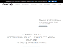 Tablet Screenshot of gharieni.de